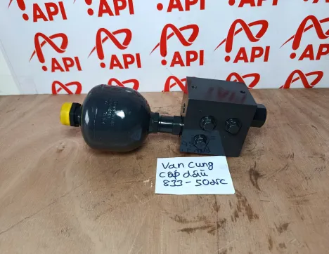 Van Cung Cấp Dầu Xe Xúc Lonking 833 50NC Chính Hãng