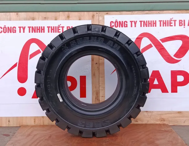  7.00-12 Lốp Đặc Xe Nâng Sheng An SR63 – Bền Bỉ, Chịu Tải Cao