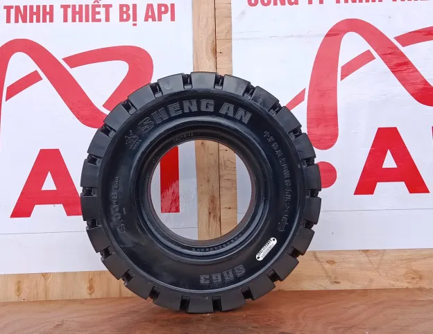 5.00-8 SR63 Lốp Đặc Xe Nâng Sheng An  – Bền Bỉ & Chống Mài Mòn Tuyệt Đối